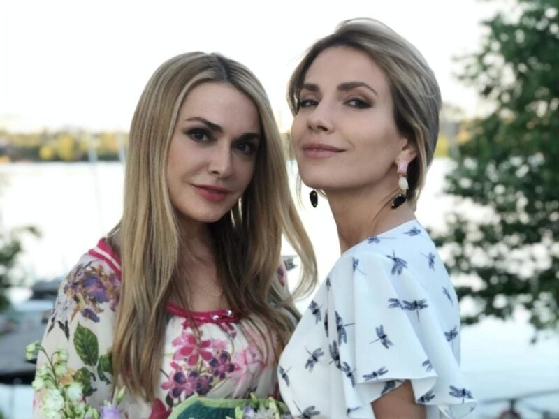 Акторка Ольга Сумська зі своєю старшою донькою