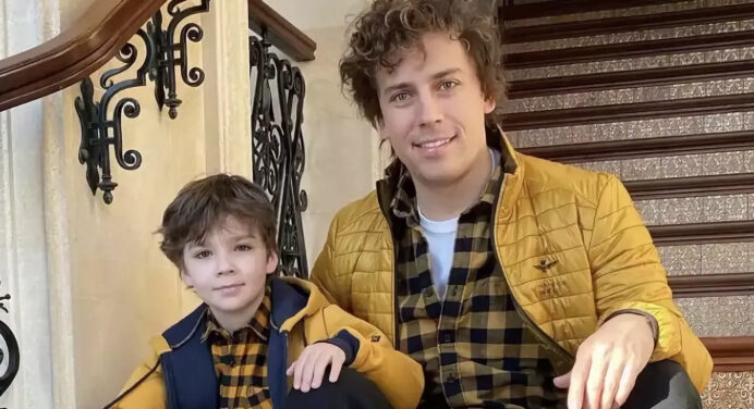 Син Максима Галкіна і Алли Пугачової одягся у кольори українського прапора: 9-річний Гаррі здивував усіх 