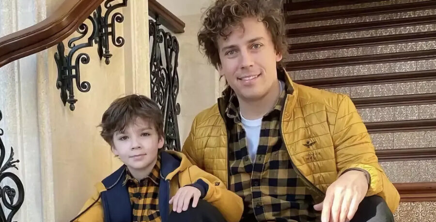 Син Максима Галкіна і Алли Пугачової одягся у кольори українського прапора