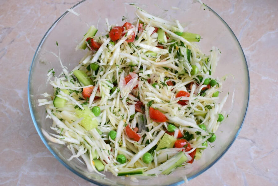 Цікавий рецепт салату з капусти