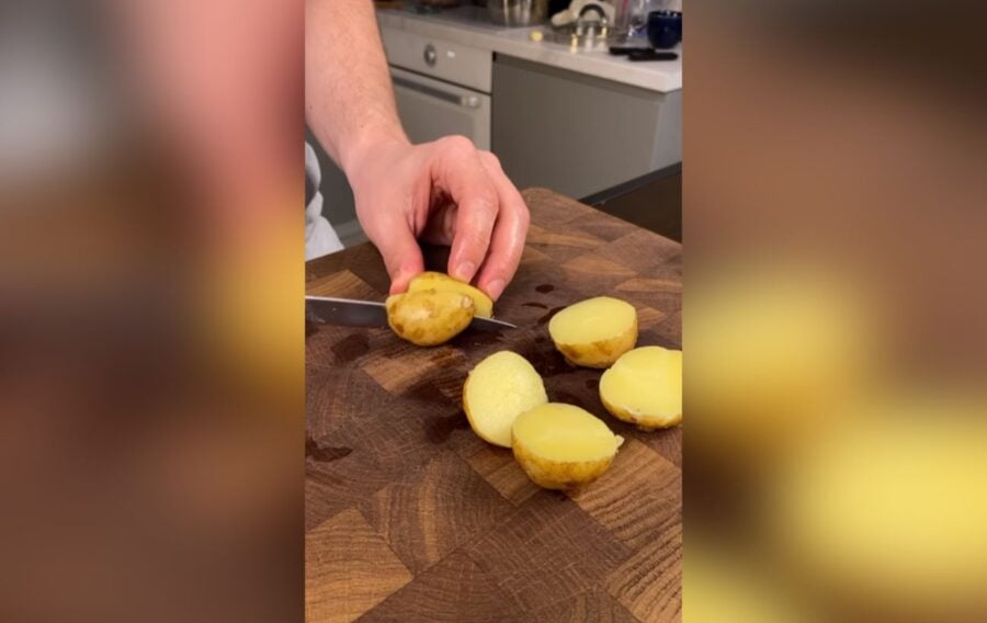 Підготуйте картоплю до смаження