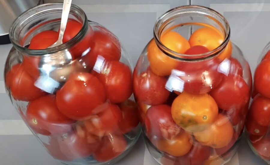 Рецепт помідорів у власному соку на зиму без оцту