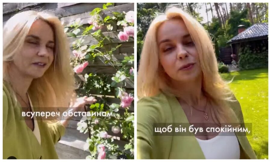 Лілія Ребрик показала шанувальникам, як виглядає подвір'я її будинку під Києвом