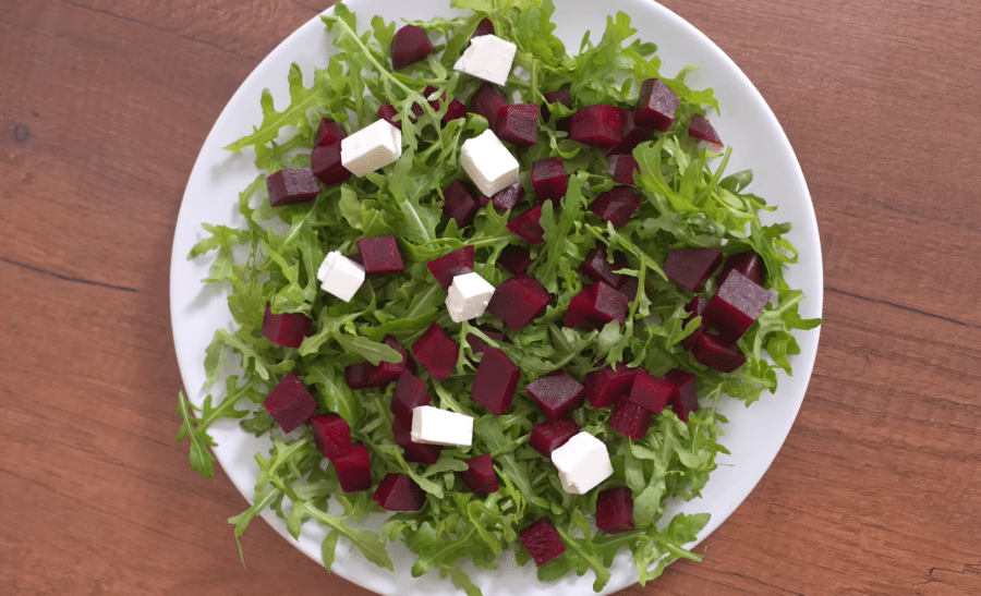 Рецепт святкового салату з буряком та фетою