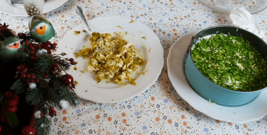 Рецепт ніжного і смачного салату з оселедцем Луїза