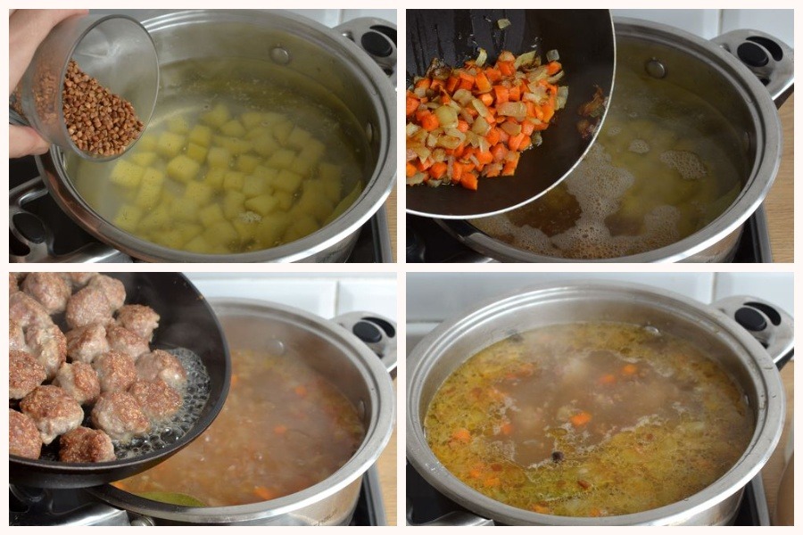 Готуємо ароматний гречаний суп із фрикадельками легко та смачно