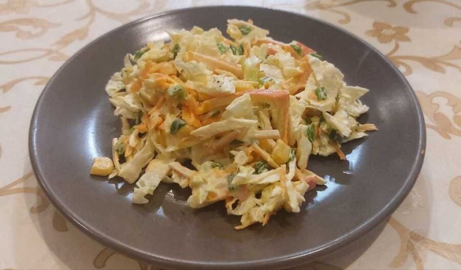 Салат Грація: легкий овочевий салат