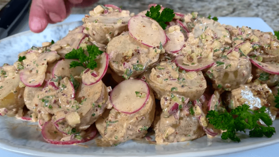 Рецепт німецького картопляного салату