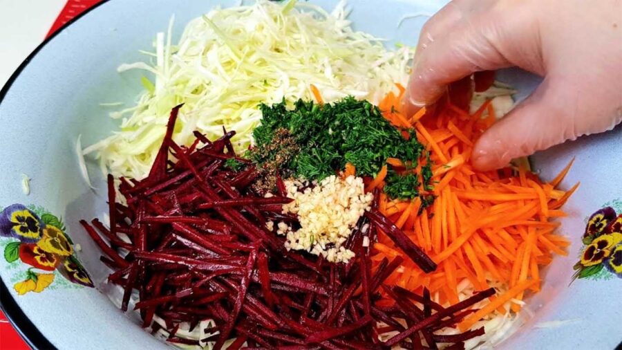 Салат із сирих овочів Здоров'я