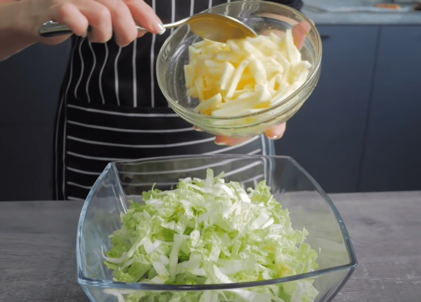 Рецепт простого і смачного салату з трьох інгредієнтів