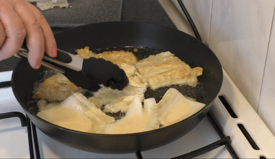 Рецепт ніжних млинчиків з пекінської капусти