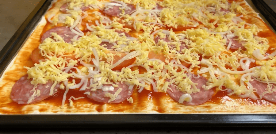 Швидкий рецепт піци без замісу тіста