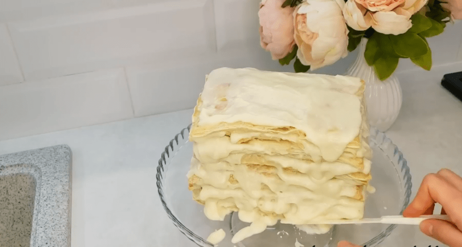 Рецепт смачного домашнього торта Наполеон