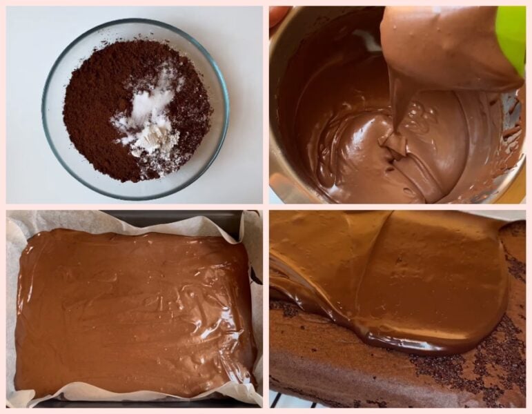 В міру шоколадний торт Брауні