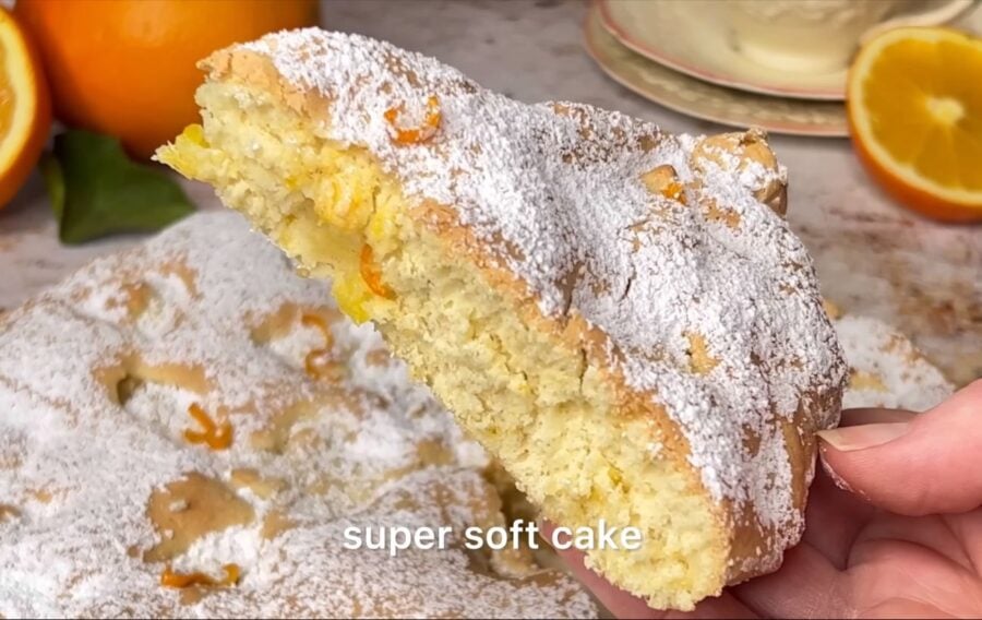 Простий рецепт смачного італійського апельсинового торта, який готується з доступних інгредієнтів