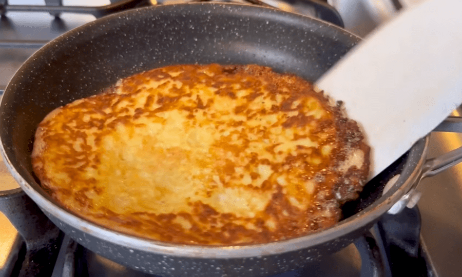 Рецепт запечених дерунів з сиром у духовці