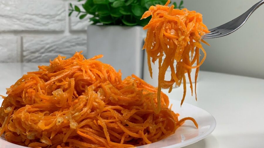 Рецепт соковитої і пікантної моркви по-корейськи в азіатському стилі