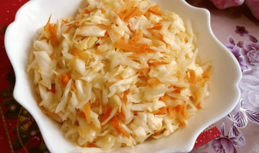 Рецепт корисного салату з капусти