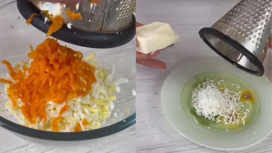 Рецепт смачного салату Дружба з плавленим сирком 