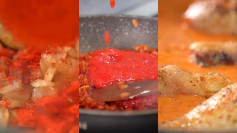 Як приготувати курячі ніжки в томатному соусі 