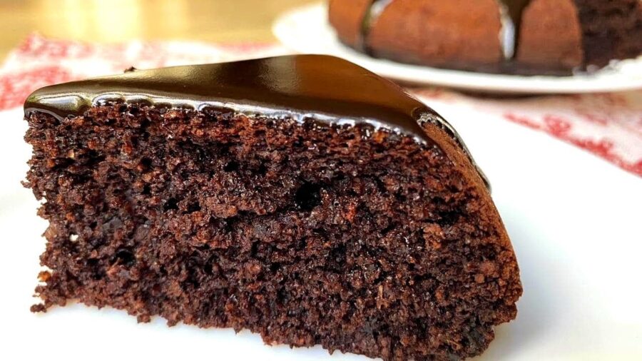 Рецепт шоколадного брауні з глазурʼю на сковорідці 