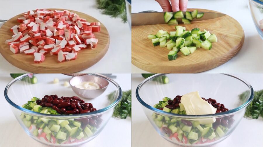 Рецепт простого та швидкого салату з чотирьох інгредієнтів