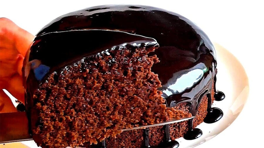Торт-манник Шоколадка на кефірі