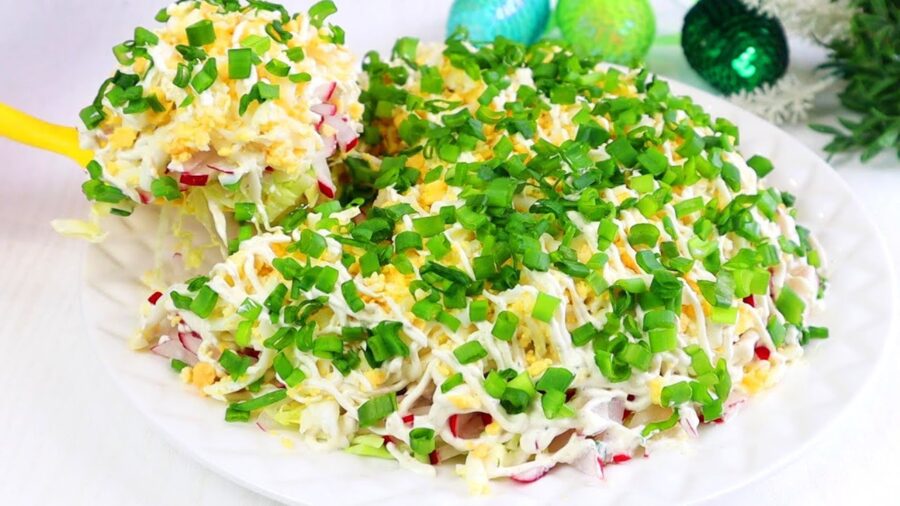 Рецепт смачного весняного салату на Великдень
