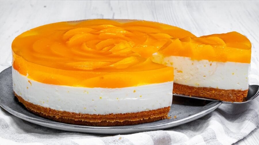 Рецепт сирного торта-суфле з апельсином