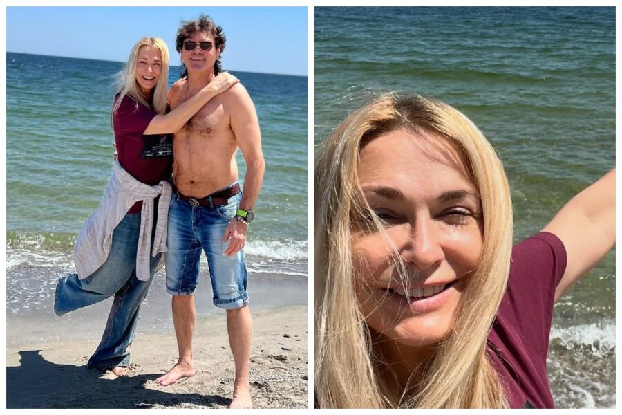 Ольга Сумська показала, як виглядає її чоловік Віталій Борисюк без футболки