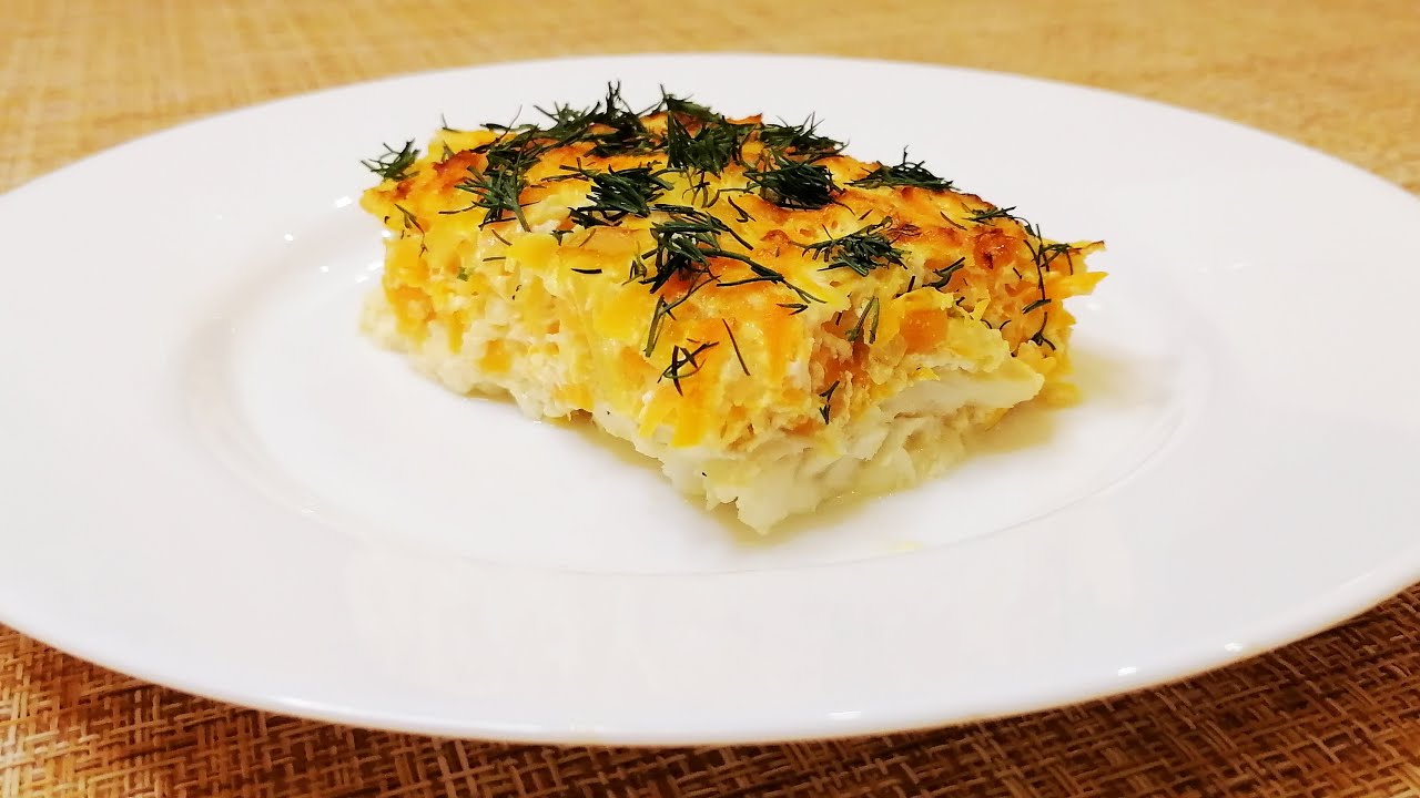 Рибна запіканка з картоплею