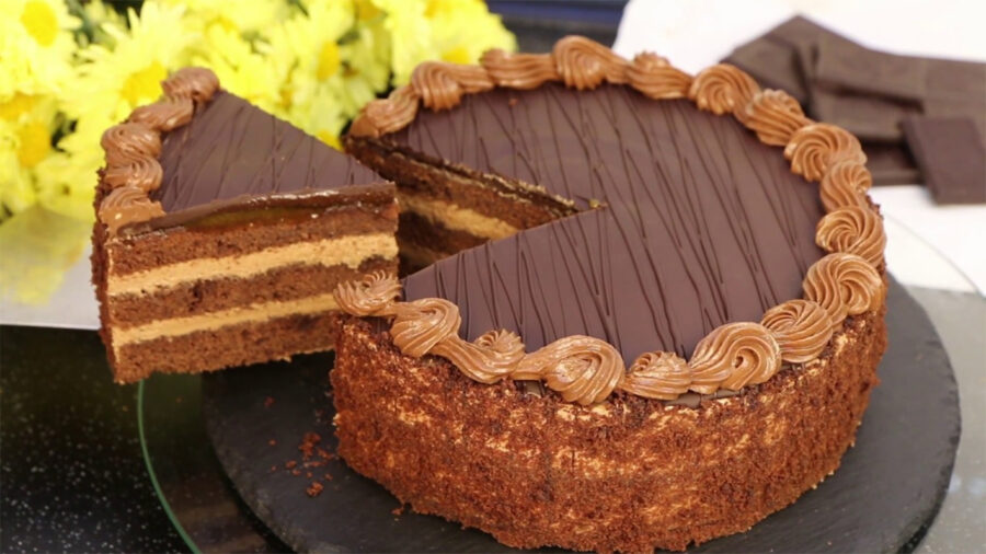 Шоколадний торт Прага