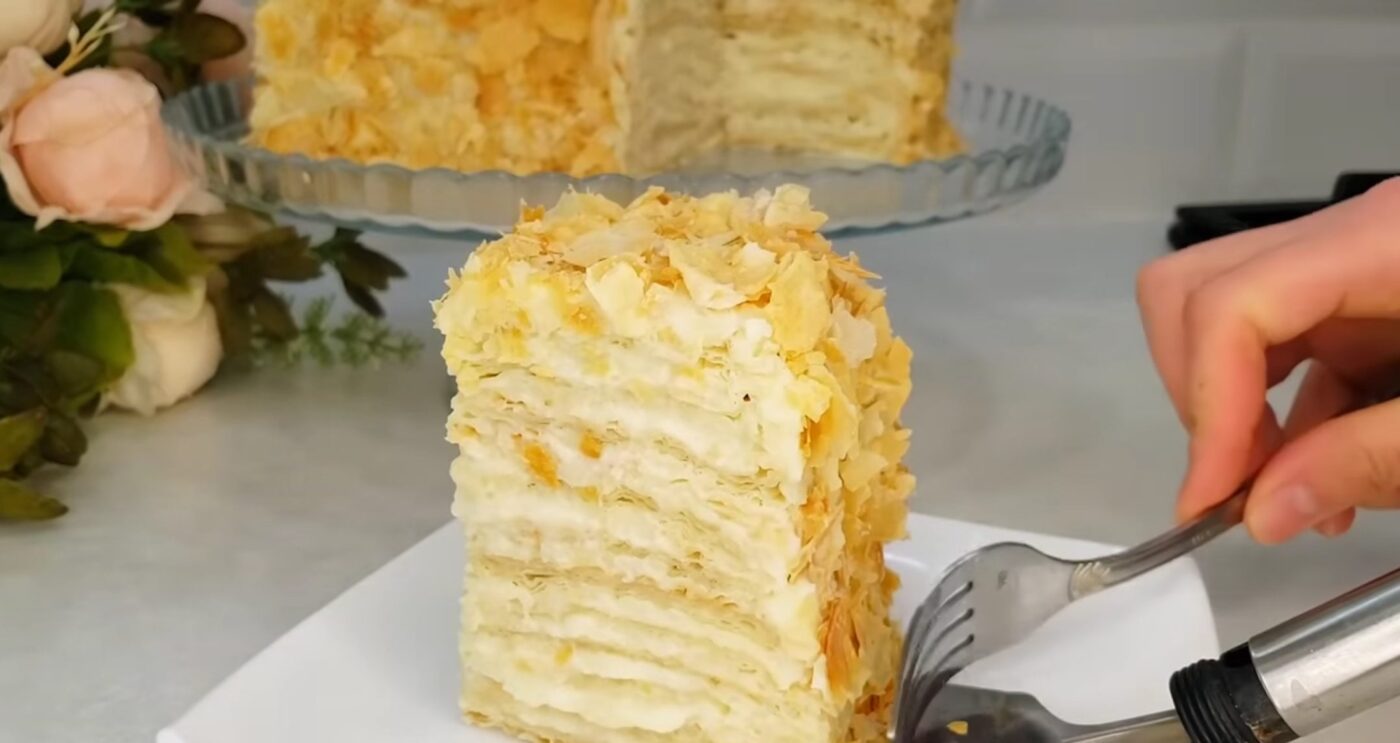 Як приготувати наполеон за 20 хвилин