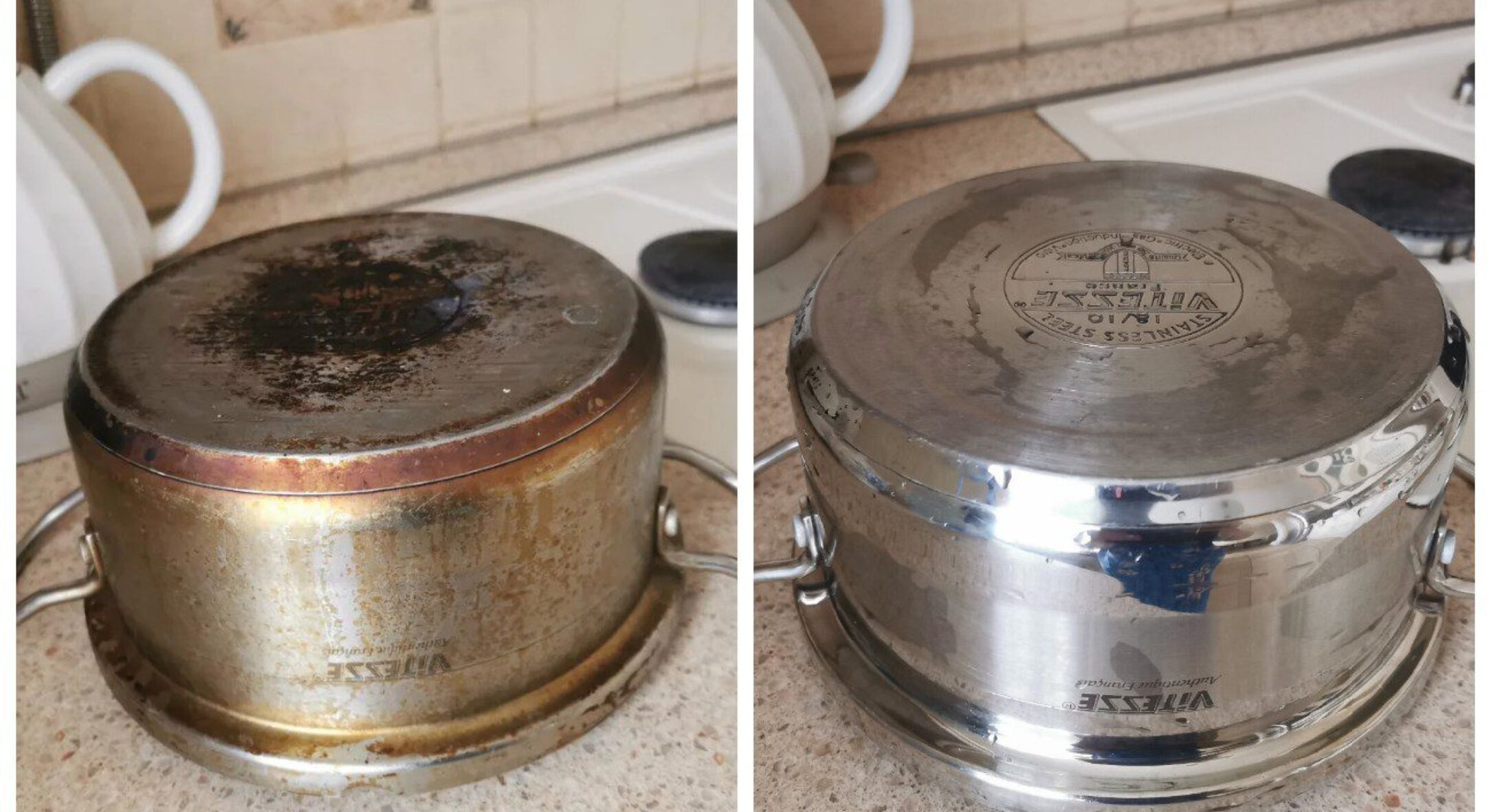 Ось як за 5 хвилин перетворити стару каструлю з нагаром на нову сяючу зірку: 1 дрібка на губку – і готово 