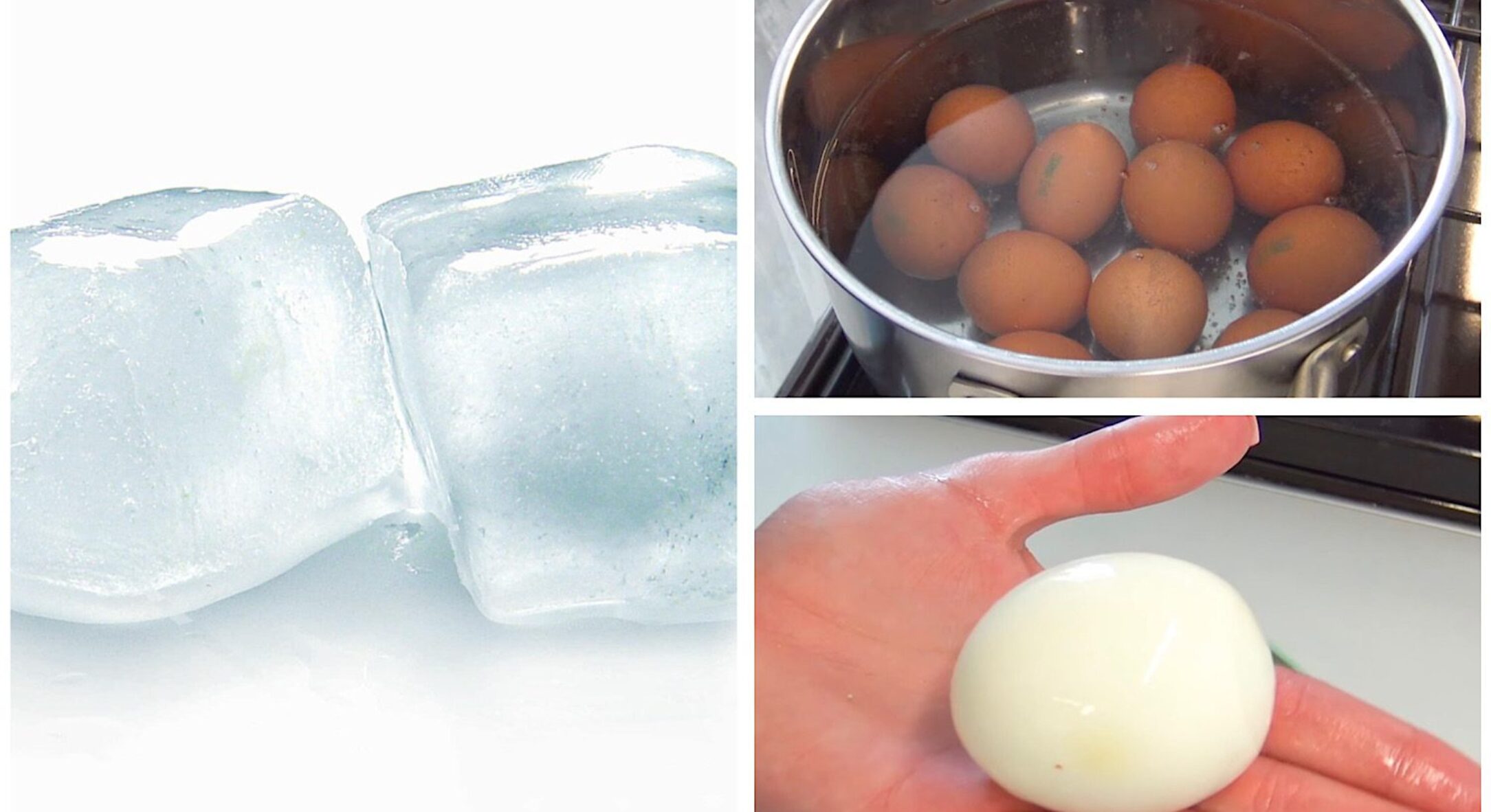 По 5 кубиків льоду до каструлі – і яйця чистяться від шкаралупи без проблем: це давно використовують кухарі 