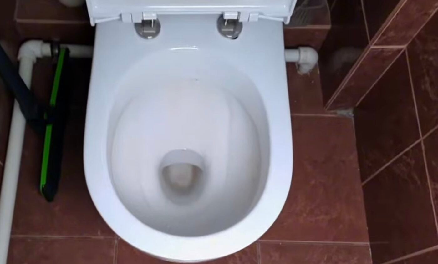 Бюджетний засіб для очищення унітаза