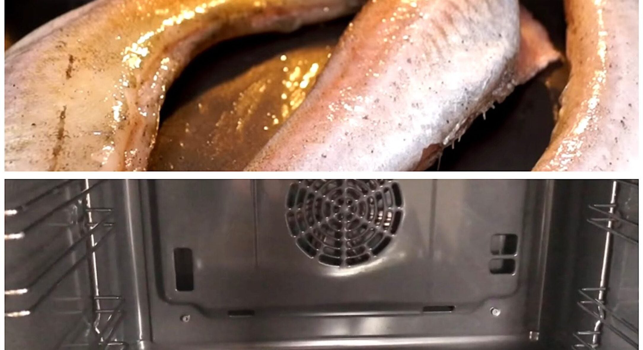 За 2 хвилини прибираю запах риби з духовки: надзвичайно простий, але дієвий спосіб – зробіть це 