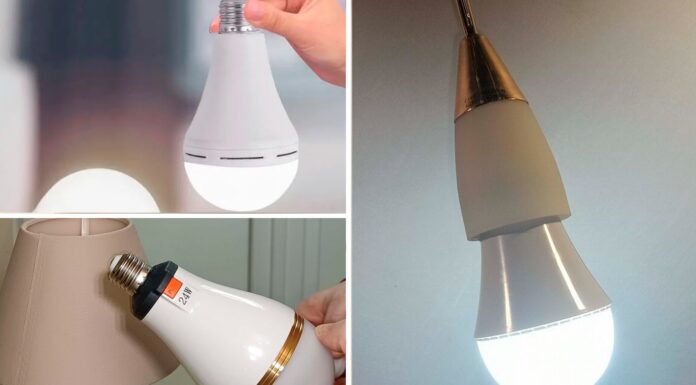 Як обрати лампу LED з акумулятором