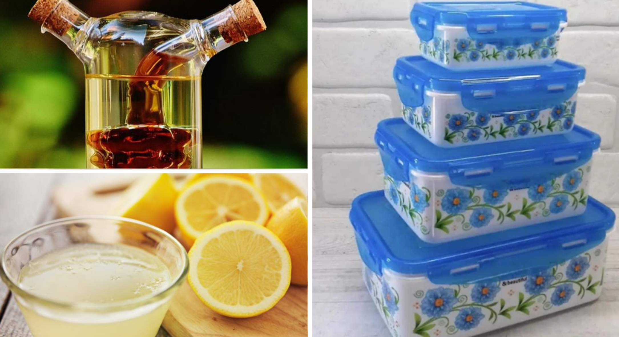 5 засобів із кухні на вибір допоможуть позбутися жовтизни пластикових судочків: хімія не знадобиться 