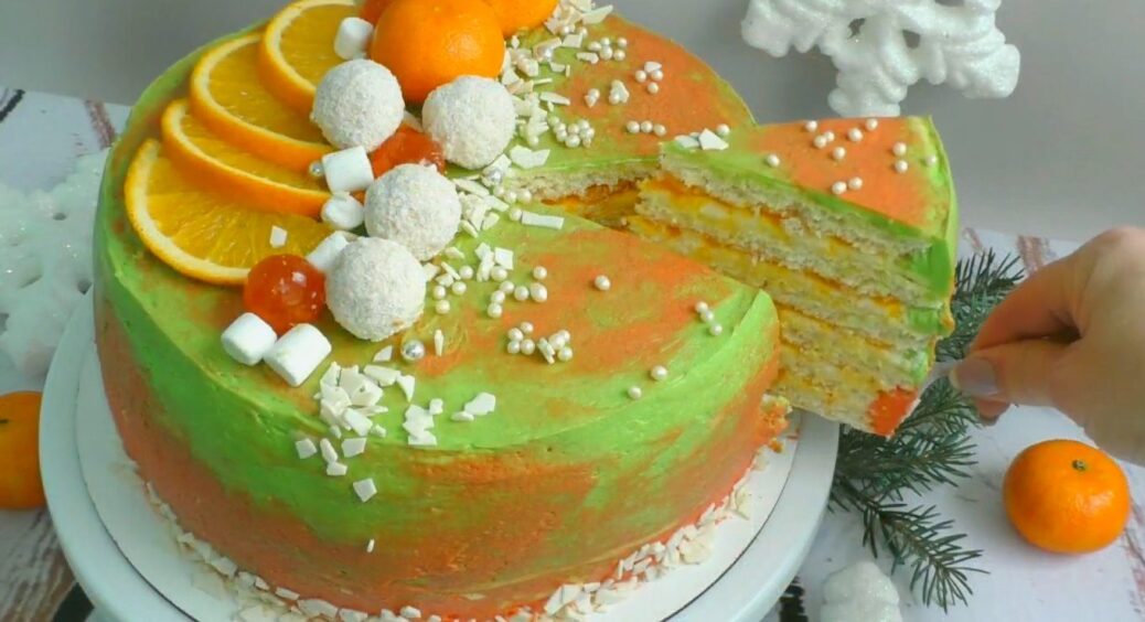 Апельсиновий торт за авторським рецептом: створила унікальну смакоту спеціально для святкування 2026 року 