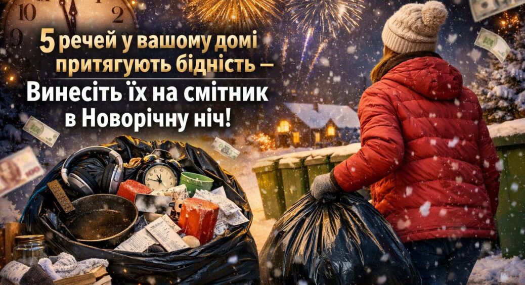 Ці 5 речей у вашому домі притягують бідність: винесіть їх на смітник з 31-го на 1-ше, щоб змінити життя 