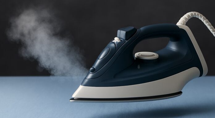 Як очистити відпарювач у праски від накипу