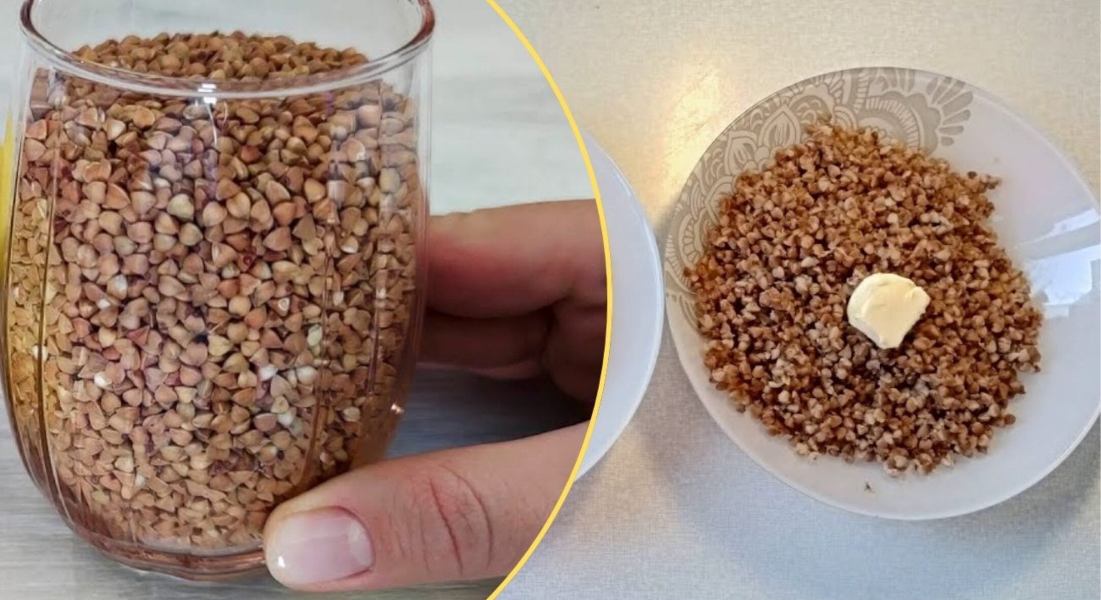 Перед варінням гречки кидаю у воду рівно 1 ст. ложку, аби не розварювалась: це не опція, а необхідність 