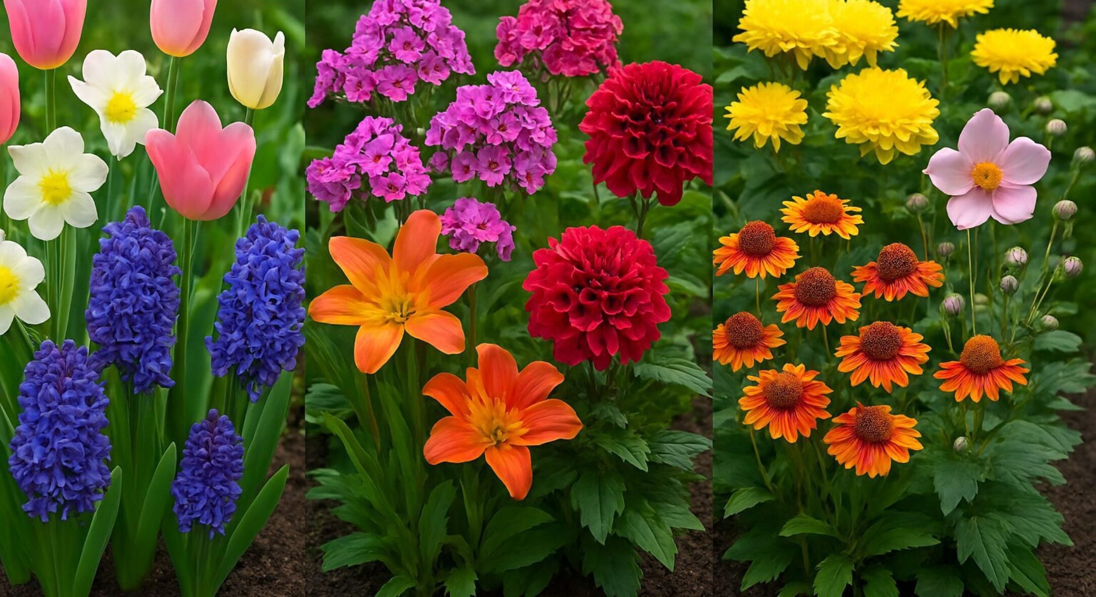 Висадила ці 12 квітів на клумбу: тепер у мене квітуча оаза з весни до осені – цвіте, не припиняючи 