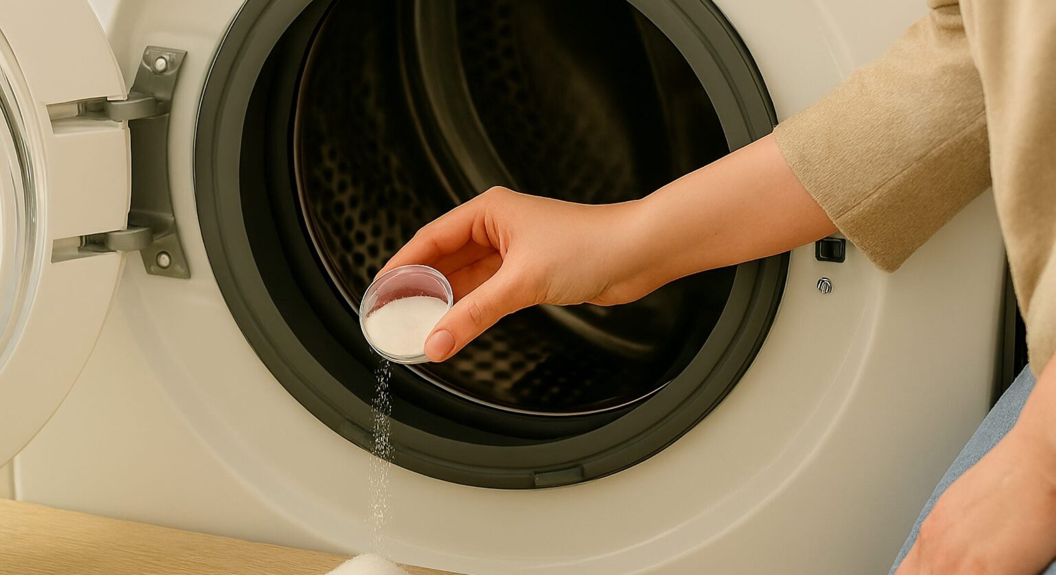 Висипаю пакетик лимонної кислоти у пралку: бруд виходить пластами, машинка працює як в 1 день після покупки 