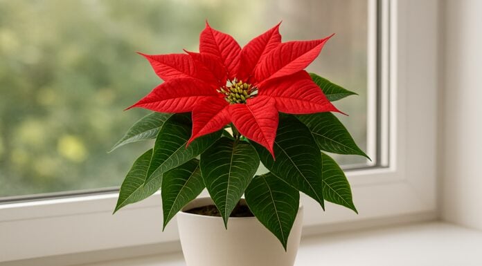 Як доглядати за Різдвяною зіркою після відцвітання