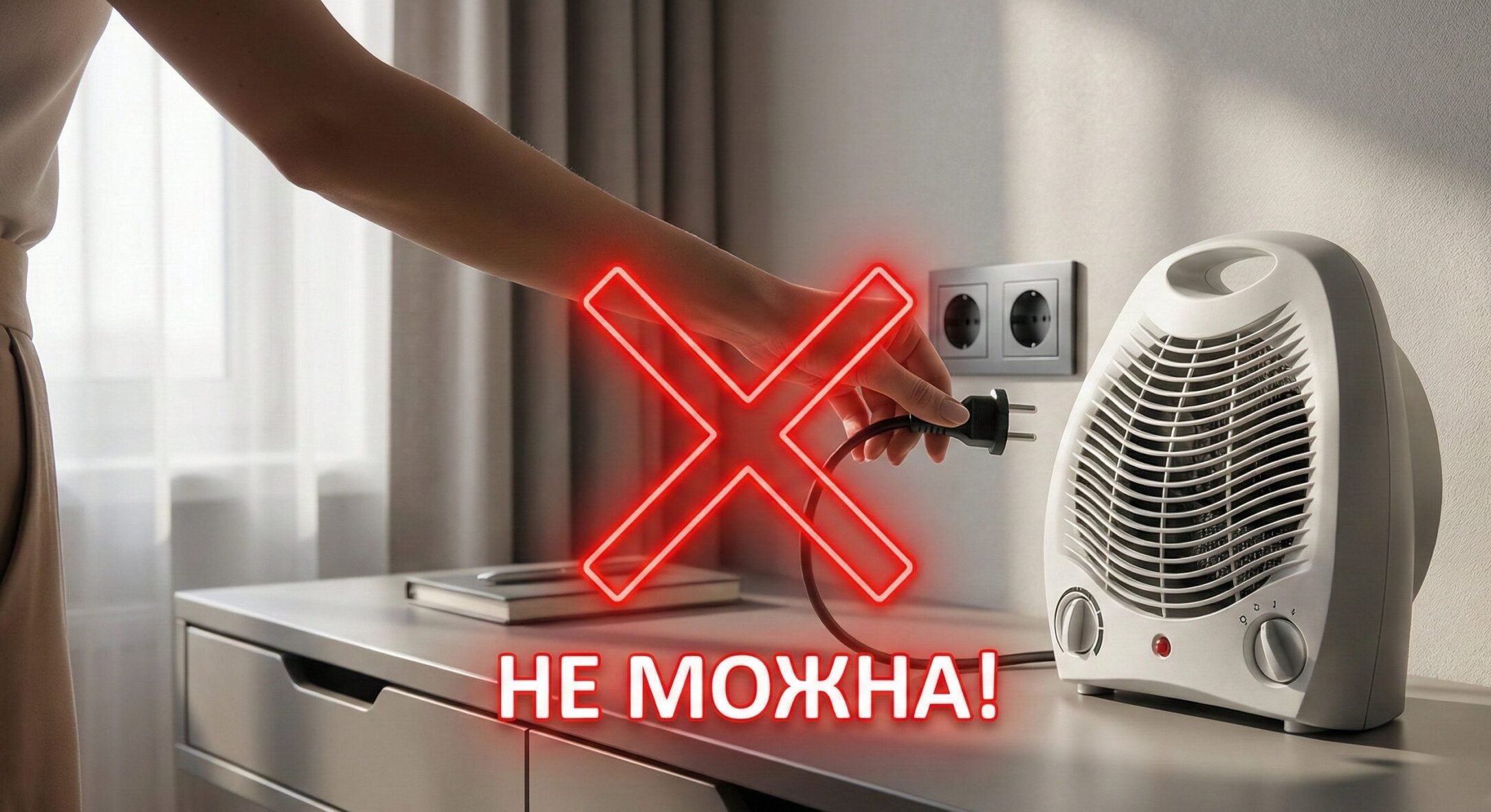 Електрик з ДТЕК попередив: у які 3 домашні розетки ніколи не можна вмикати обігрівач – буде біда 