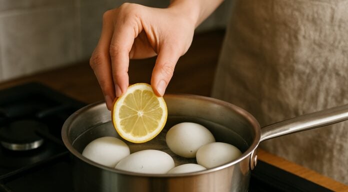 Що додати у каструлю з яйцями, аби не тріскалися