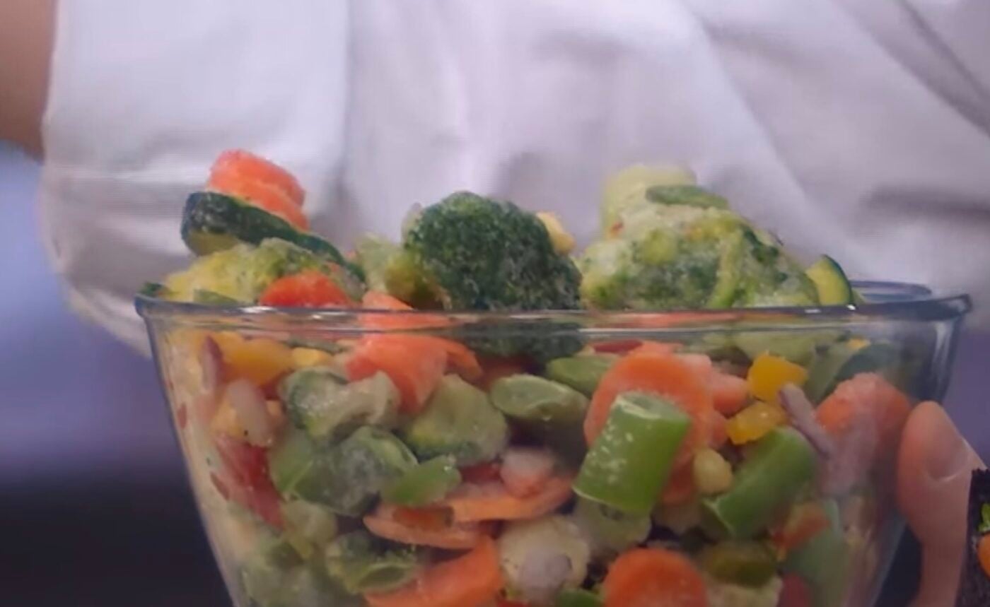 Чи зберігається користь в овочах після заморожування. Фото YouTube Сніданок с 1+1