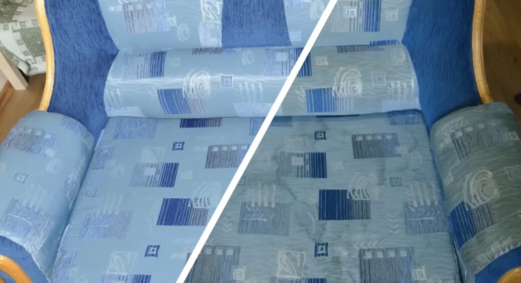 Змішую 2 інгредієнти з кухні – і старе крісло стає як нове за 15 хв без хімчистки: плями тануть на очах 